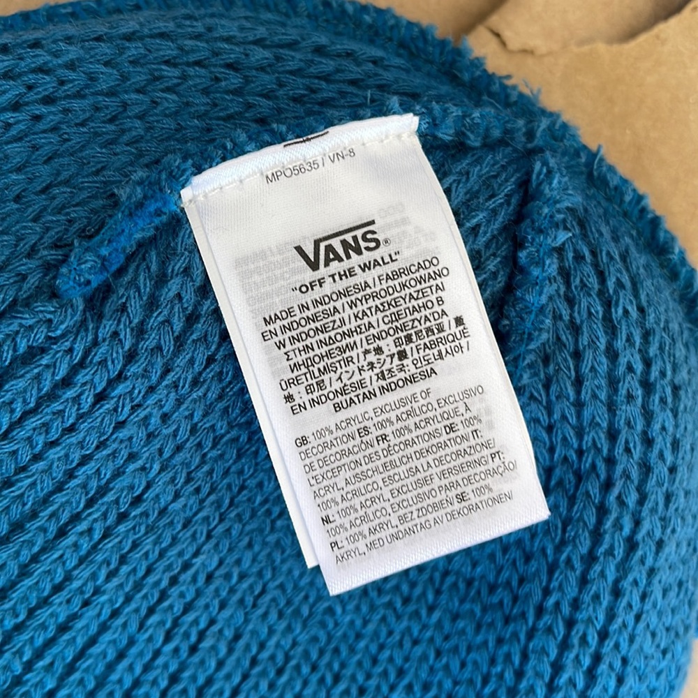 VANS The Original "Of The Wall" Bruckner Cuff Beanie WMNS - Picture 9 of 15